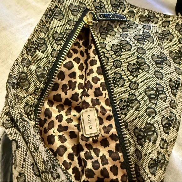 GUESS Black and Brown Women Belt bag vintage - Picture 6 of 10
